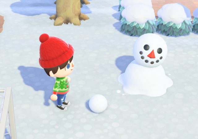 Snowman Animal Crossing